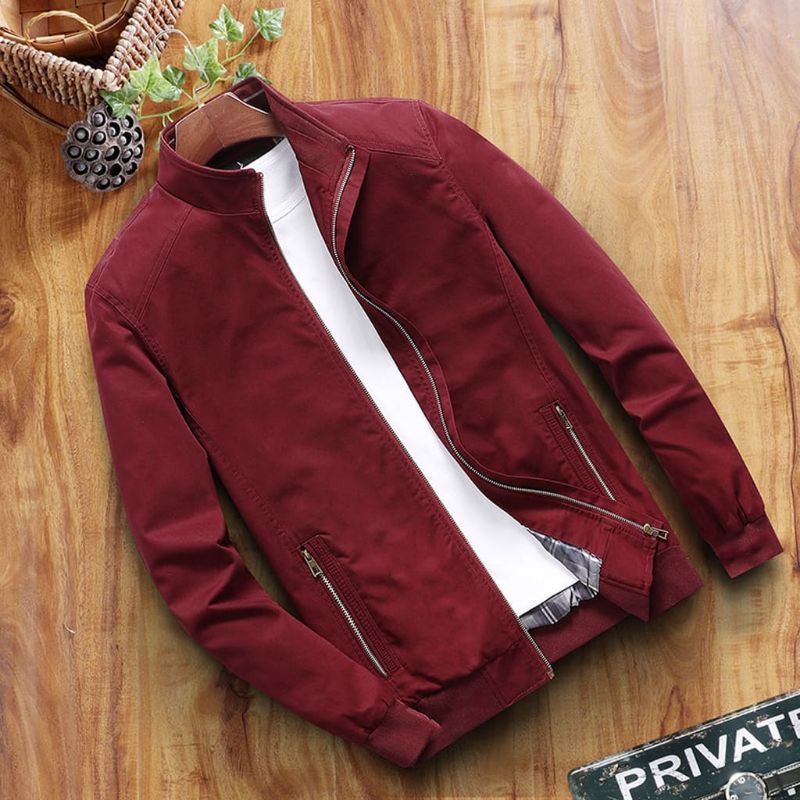 jaket katun pria terbaru