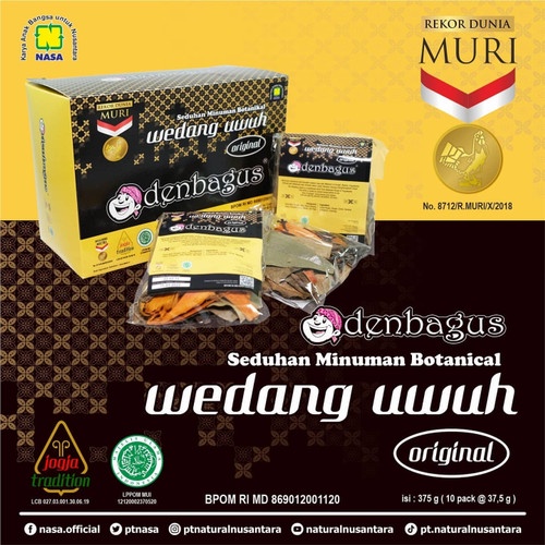 

Denbagus Wedang Uwuh Original - Minuman Rempah Kesehatan Original NASA