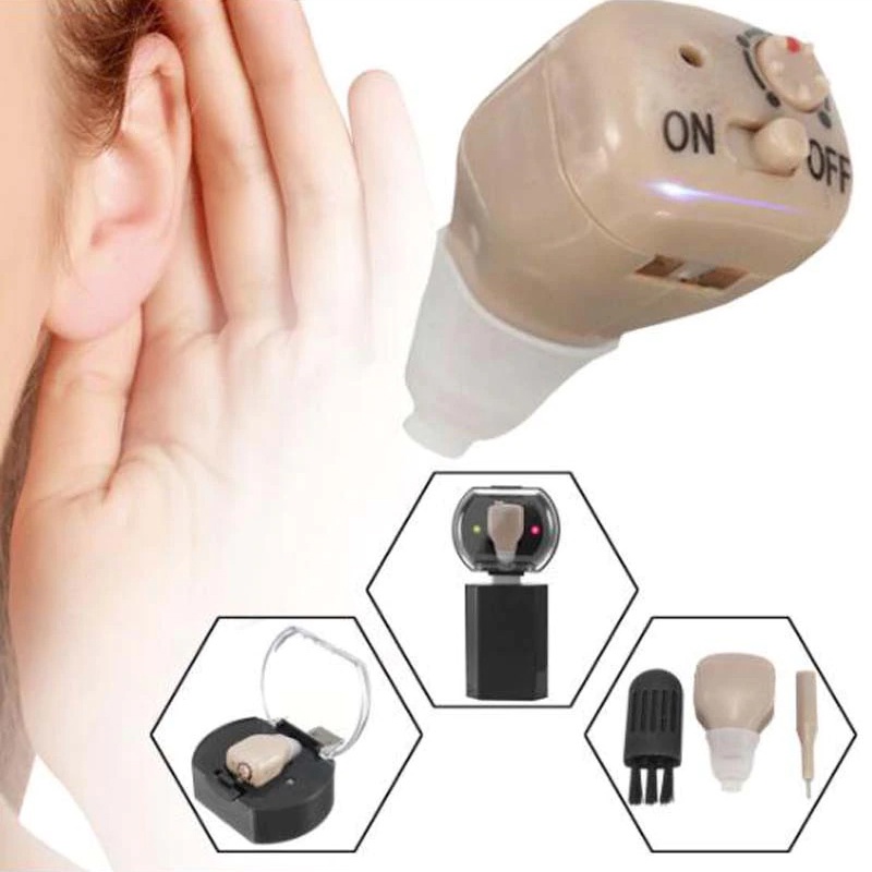 TJZJY Alat Bantu Dengar In Ear Hearing Aid with Charging Station - JZ-1088H2