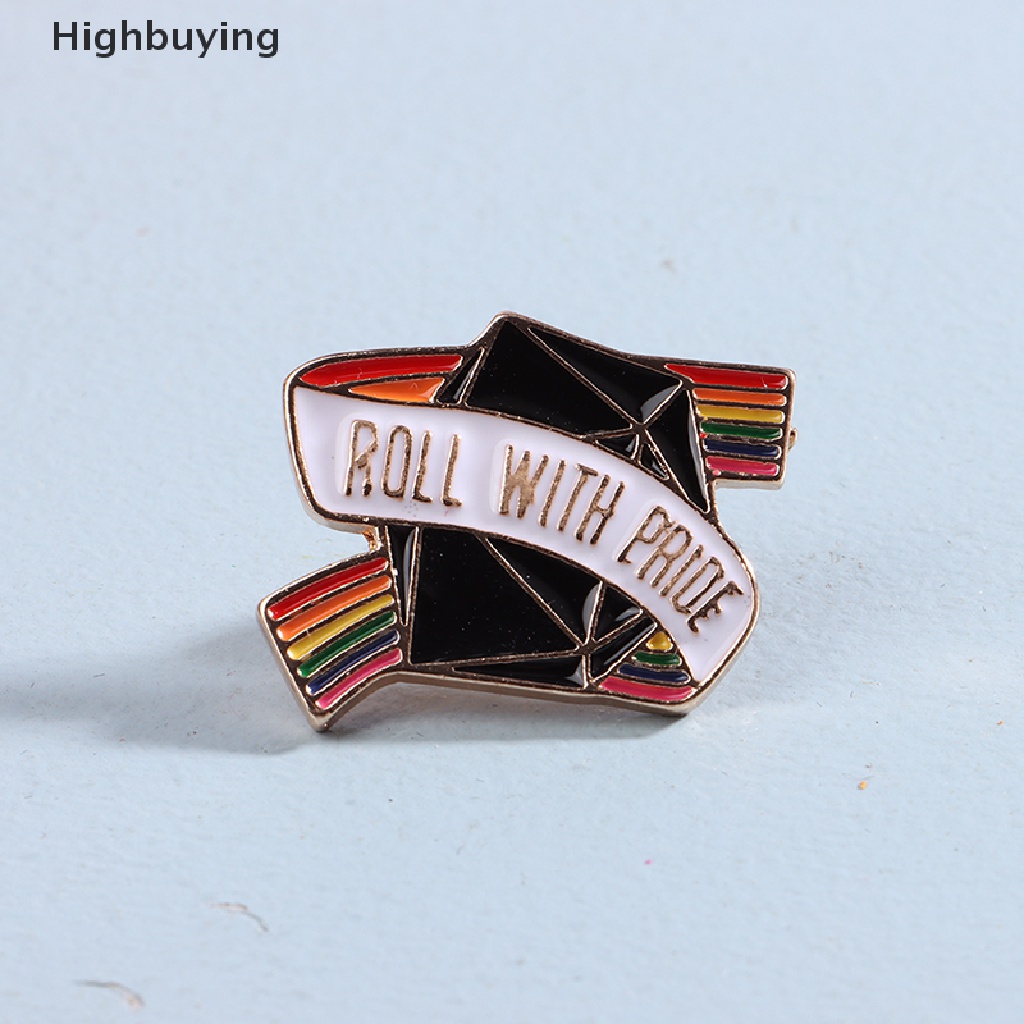 Hbid Kreatif Enamel Pin Kerah Lencana Pin Enamel Bros Lucu Fashion Perhiasan Alloy Aksesoris Pakaian Tetesan Minyak Bros Hadiah Glory