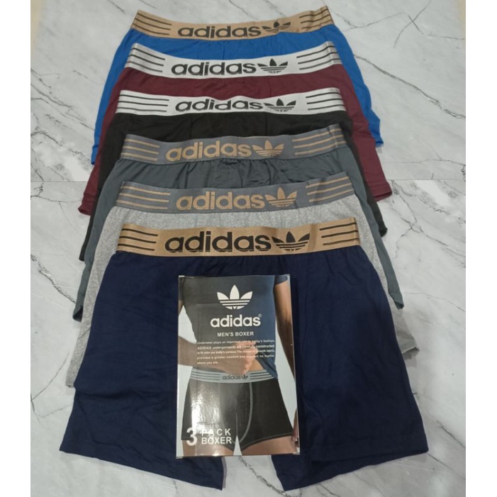 BOXER PRIA 1 Box dapat (3 pcs) Celana Dalam Pria UK M, L,XL,XXL