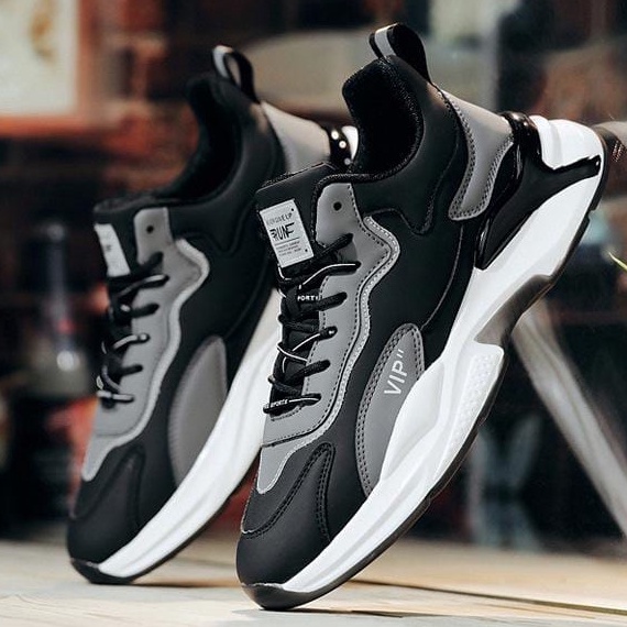 TBIG [COD] Sepatu Sneakers Pria DOOSANN Sepatu Import Murah Pria Sekolah Kuliah Kerja