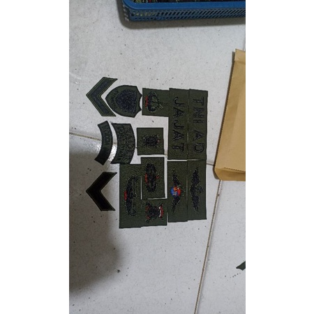 atribut PDL biasa TNI AD