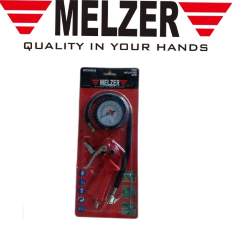 Inflator alat isi dan ukur tekanan angin ban type TG-4 Melzer germany quality