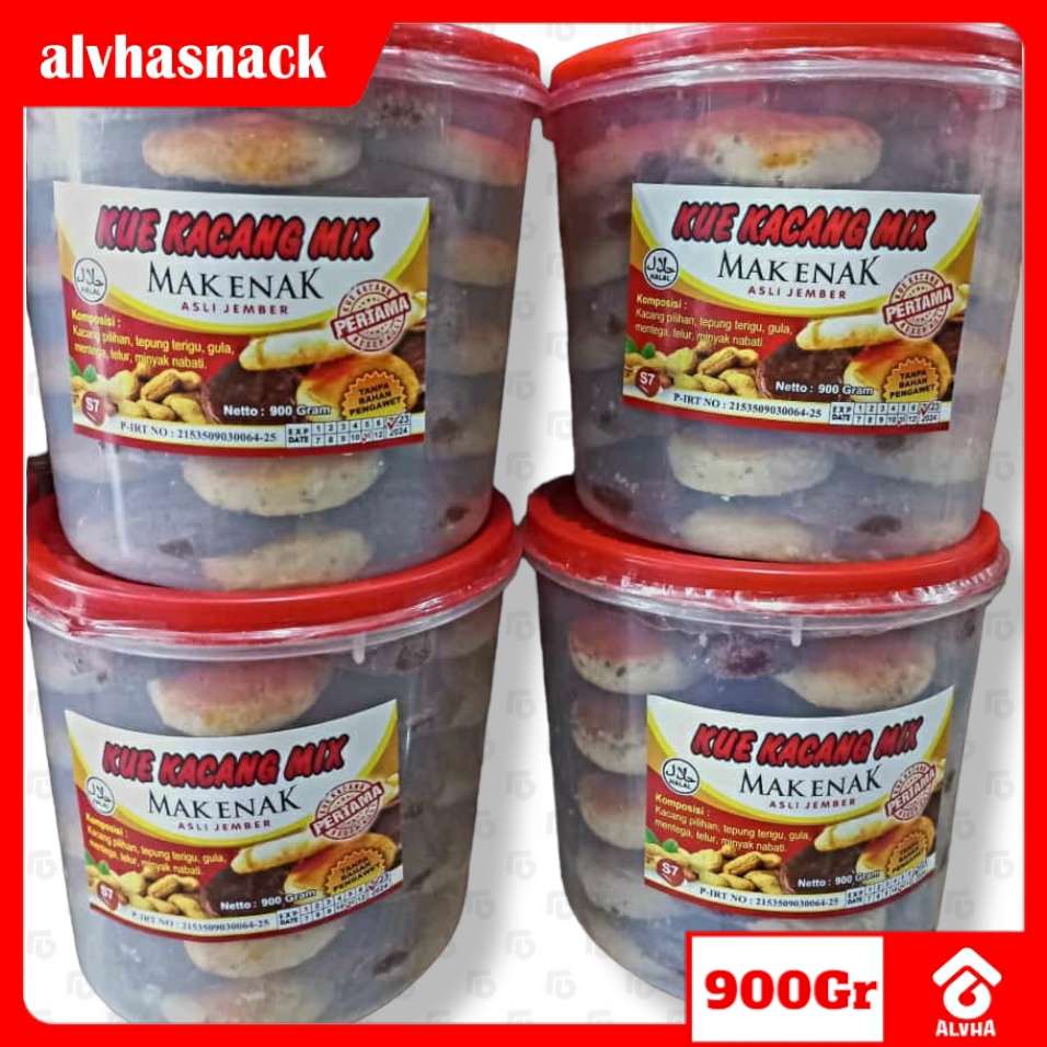 

Mak Enak Kue Kacang Toples 900gram