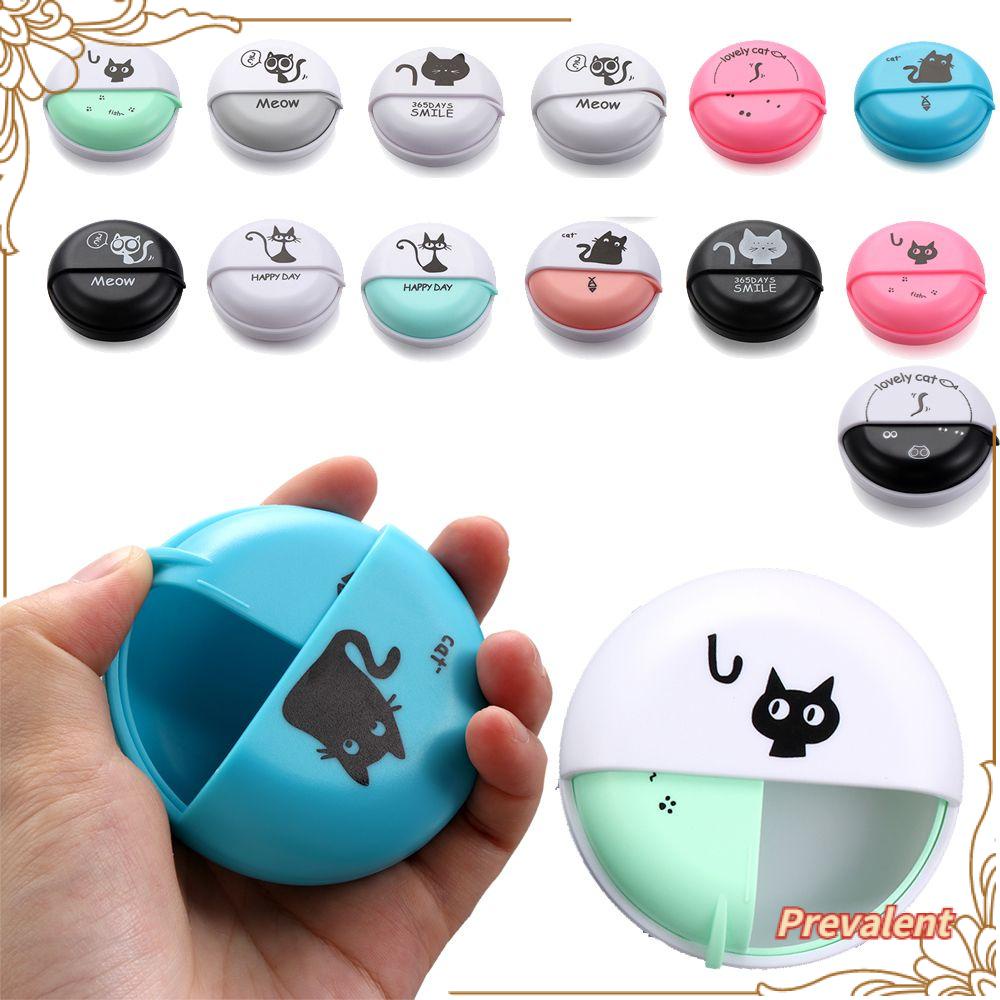 Preva Earphone Case ABS Rotary Kotak Jalur Data Saku Penyimpanan