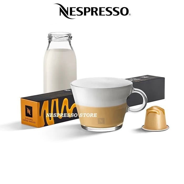 

Nespresso Barista Creations Caramel Creme Brulee Coffee Capsule Kapsul