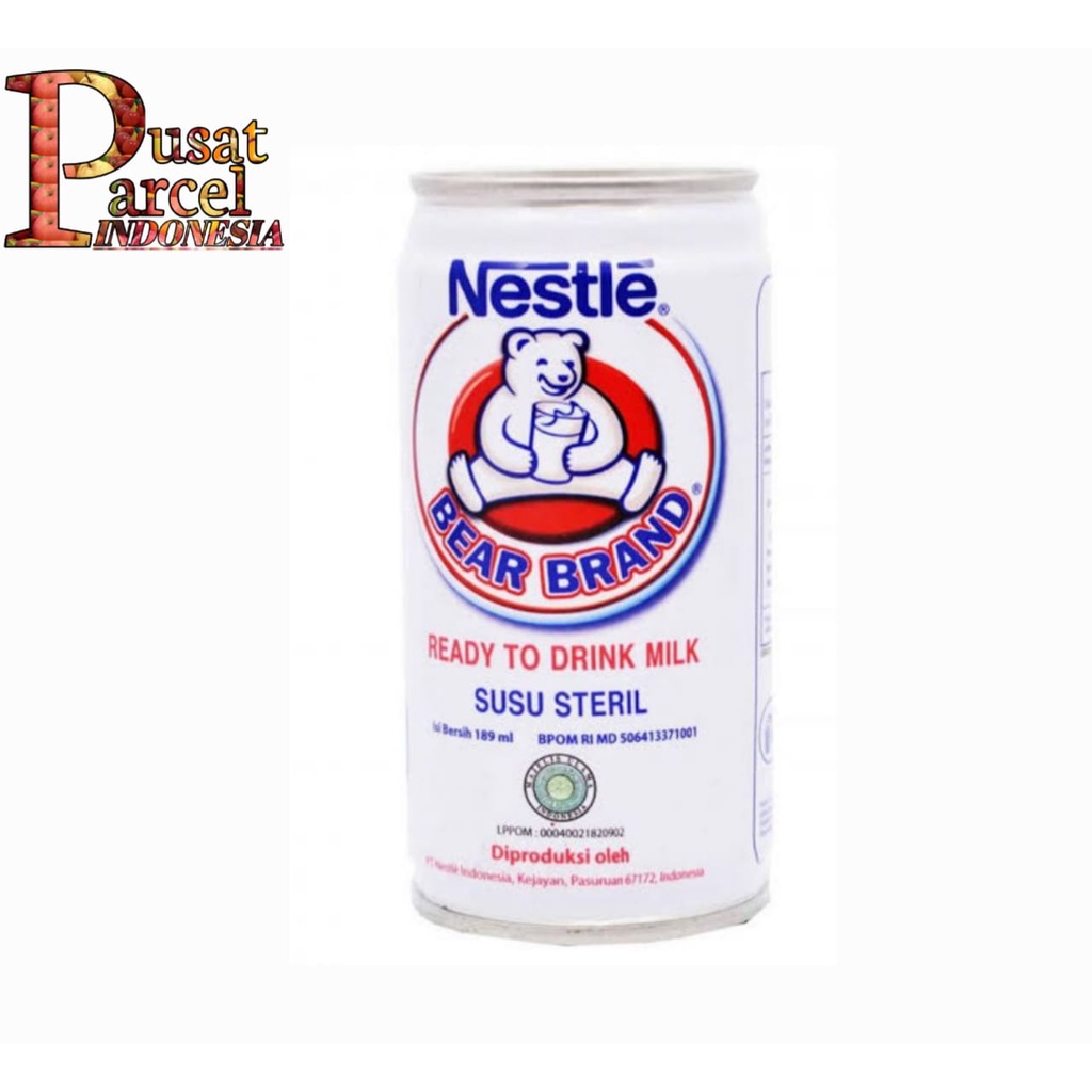 

BEAR BRAND Susu Cair Sterilisasi Murni susu beruang [189 g]
