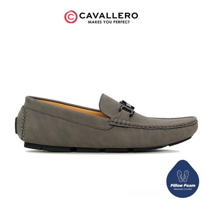 Sepatu Pria Casual Loafers Cavallero Mariano 2 Grey