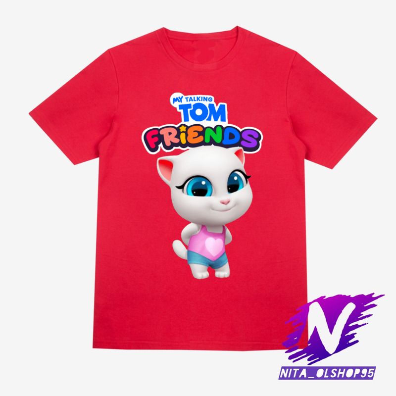 angela kaos anak my talking tom friends angela