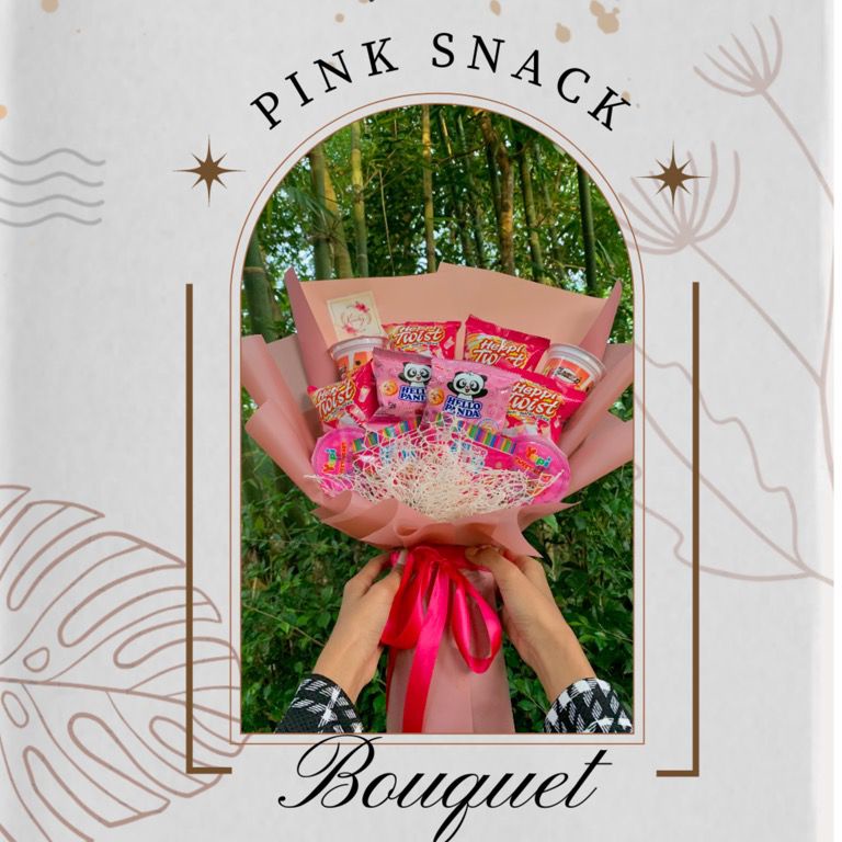 

Buket snack pink