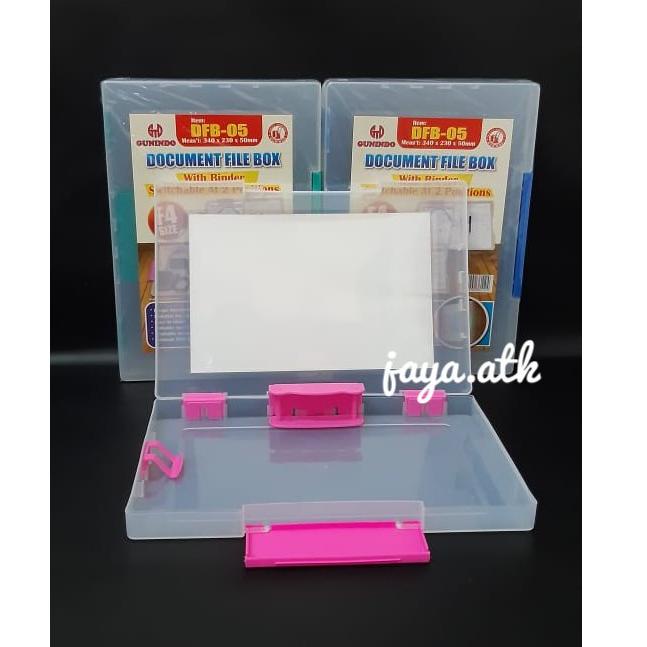 

(B-E3E(♥☞) MAP PLASTIK DOKUMEN TENTENG FOLIO F4 FILE CASE DOCUMENT FILE BOX DFB-005 HARD CASE PLASTIK TEBAL siap dikirim