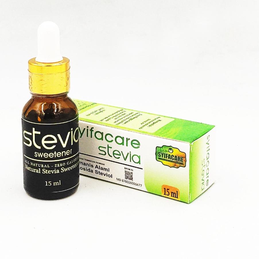 

민 Stevia Sweetener Stefia Gula Cair Non Kalori Pemanis Alami New