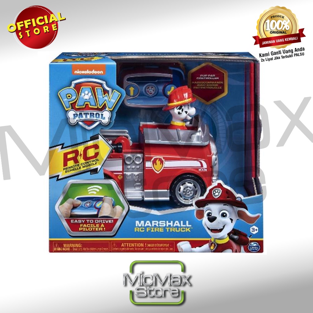 Paw Patrol Marshall RC Remote Control Fire Truck SM6054863