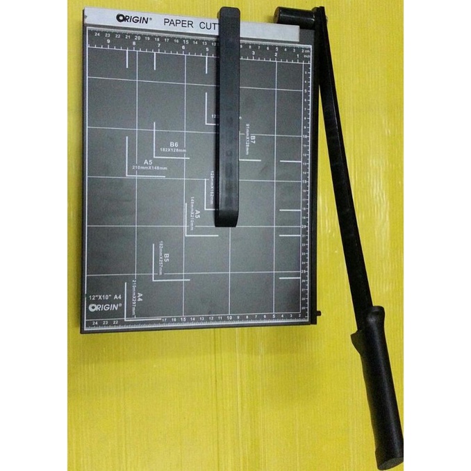 

Origin Paper Cutter A4R Dark Grey - Alat Potong Kertas Ukuran A4