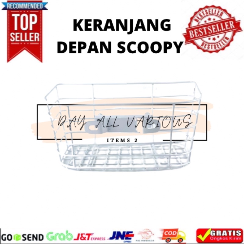 KERANJANG DEPAN MOTOR SCOOPY~KERANJANG SAYUR SCOOPY~
