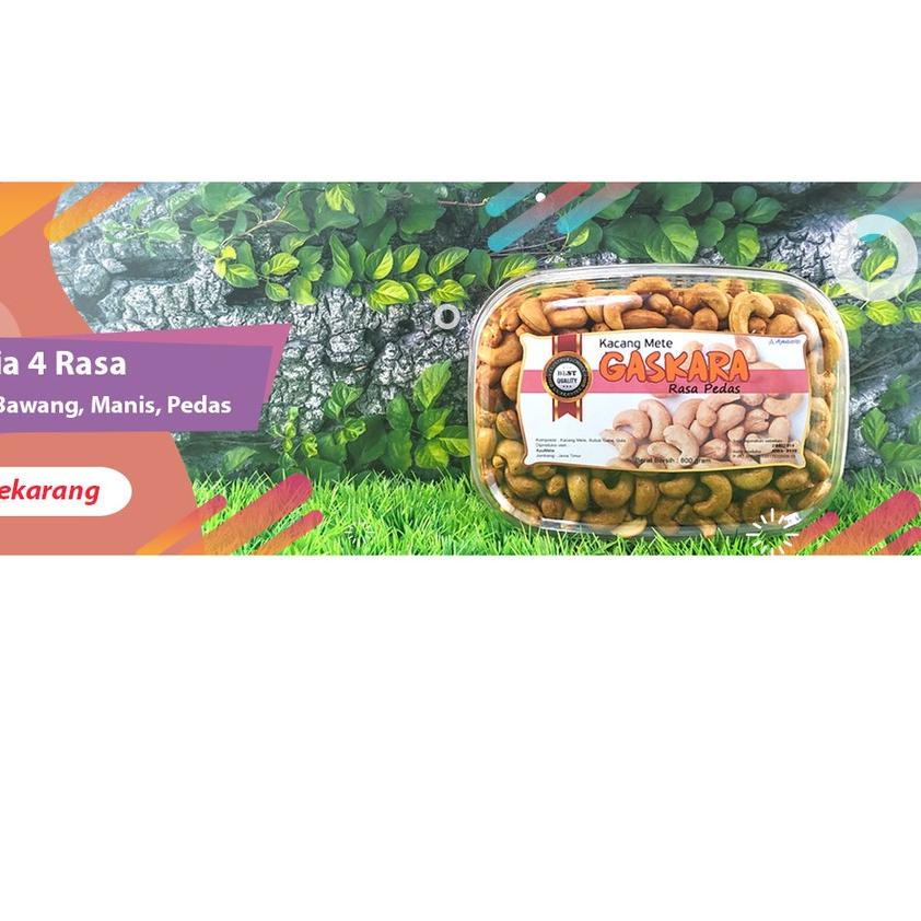 

COD✔️Kacang Mete GASKARA Kemasan Toples - AyuMete|SQ9
