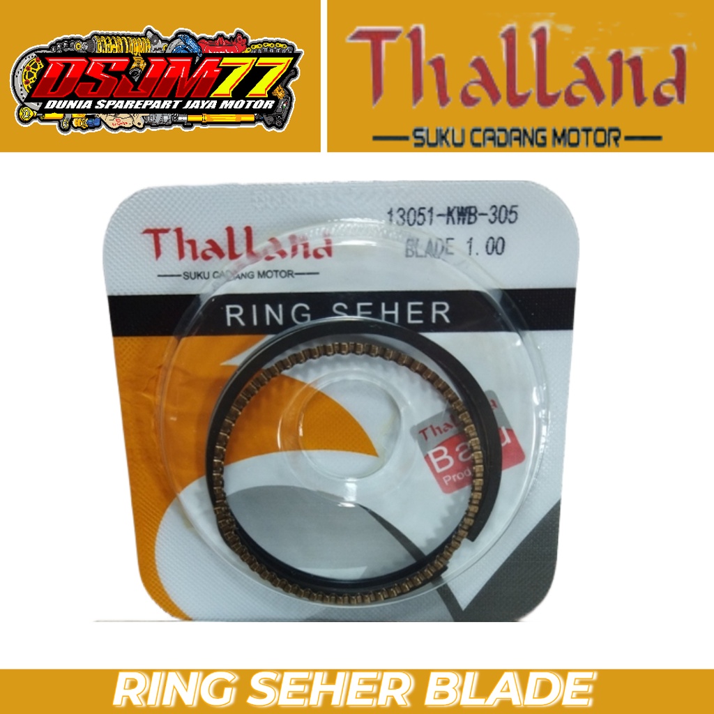 Ring Seher BLADE / Ring Piston REVO ABSOLUTE THALLAND