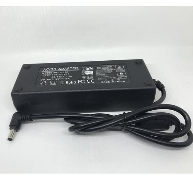 ㊔ Adaptor 12V 10A / Adaptor 12 Volt 10 Ampere HOT SALES 2680 ◘