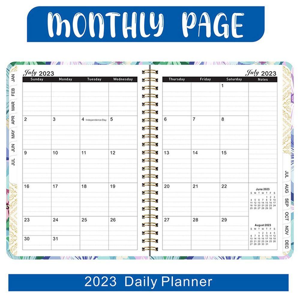 Preva Notebook 2023alat Serut Kantor 18bulan Diary Planner