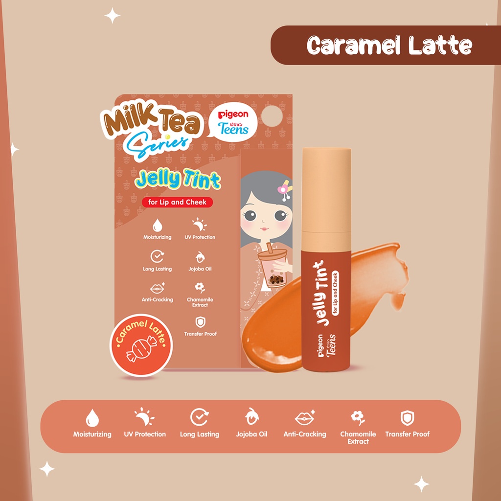 *RM* READY! PIGEON JELLY TINT MILK TEA SERIES (NEW VARIANT) BPOM