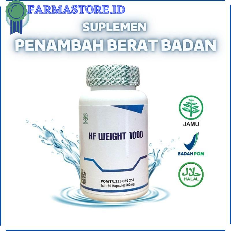 OBAT GEMUK HERBAL HF WEIGHT 1000