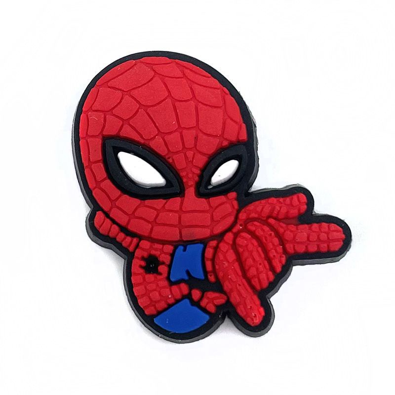 13 Pcs Spider-Man DIY Cros Jibitz Charming Shoes,Gelangan Aksesoris,Hadiahpesta | Jibitz Untuk Cros