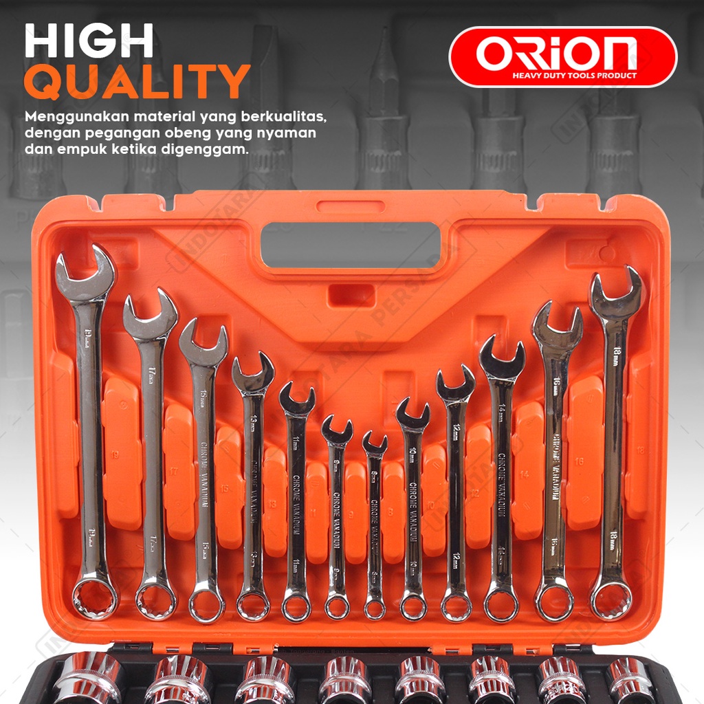 Hand Toolset / Tool Kit Set / Toolkit Toolbox Orion - TR006-5