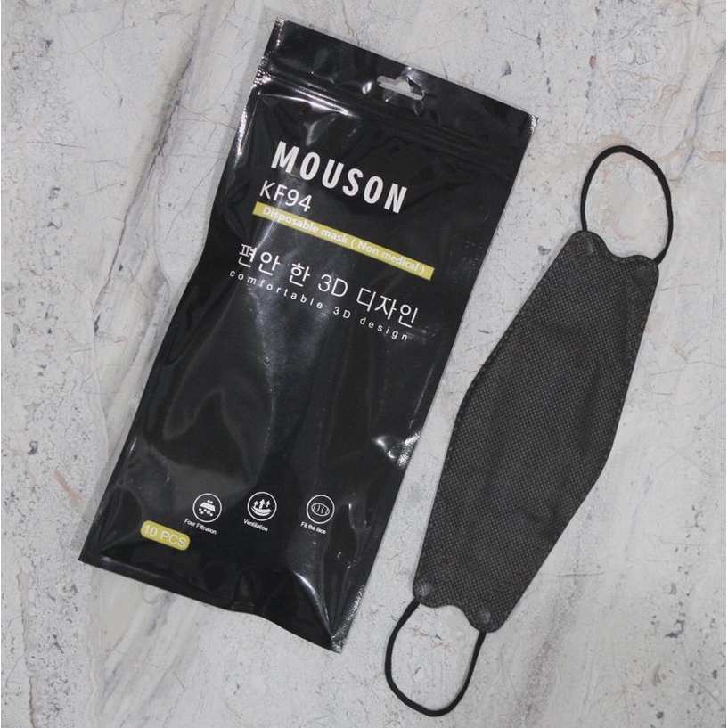 MASKER KF94 MOUSON ISI 10PCS/ MASKER MURAH