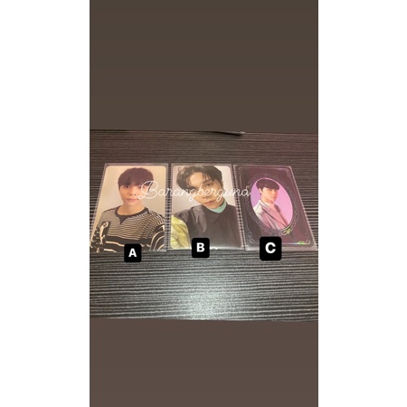photocard johnny welkit johnny sticker photocard yearbook yb johnny