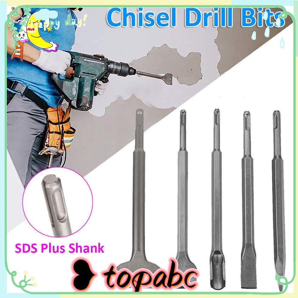 Mata Bor TOP Drill Bit Gouge Flat Set Point Groove Mata Palu Listrik