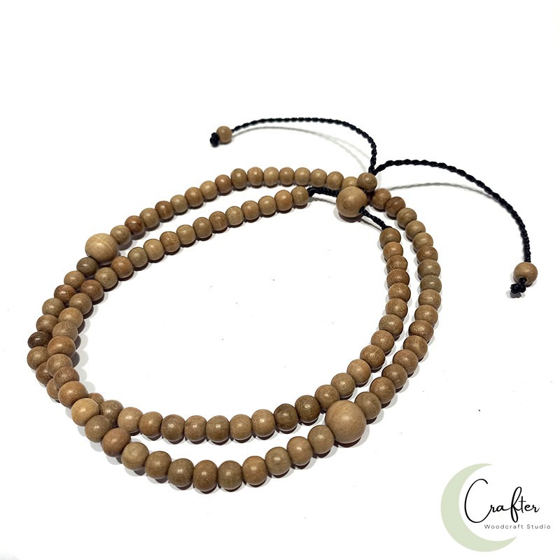 Tasbih Muslim Kayu Bertuah Kayu Dewandaru Asli Karimunjawa Kayu Sakti Bertuah Ukuran 6 mm isi 99 But