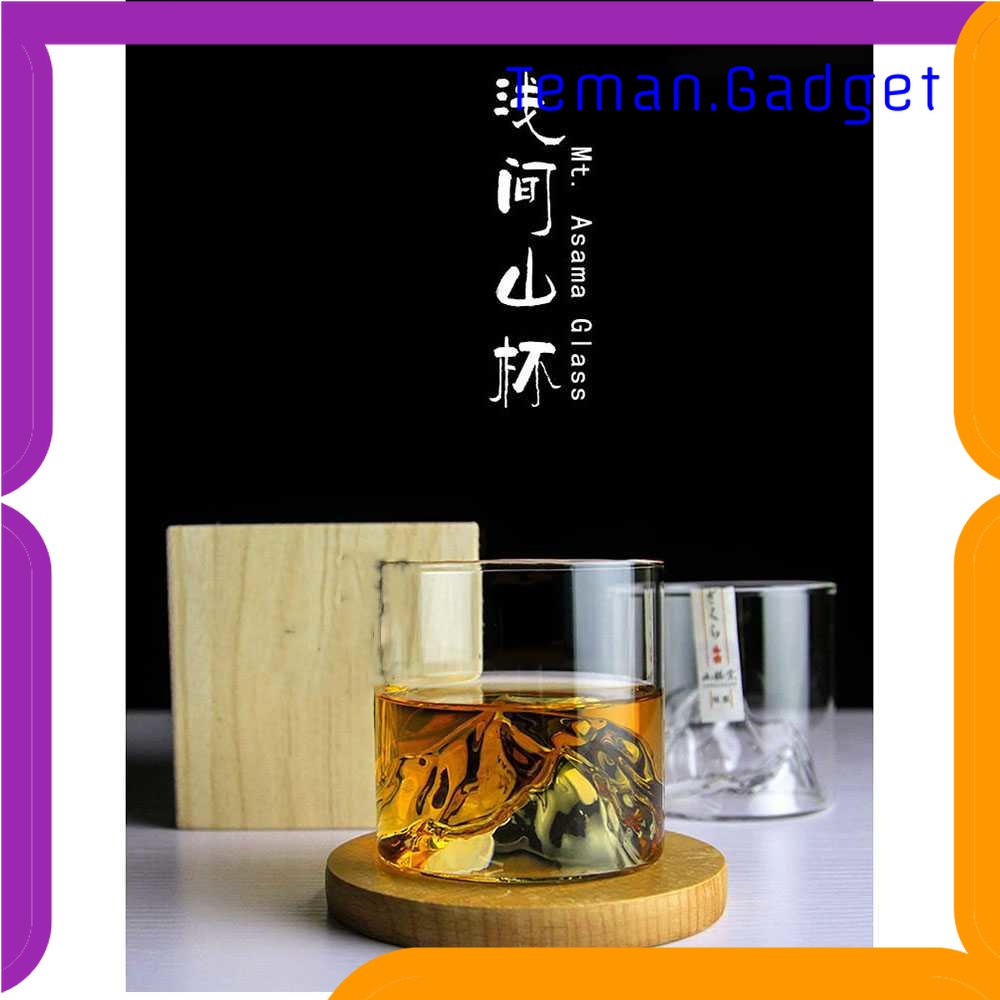 TG - DPR SENGEN Gelas Whiskey Japanese Style Mt. Asama Rock Glass 200 ml - SG200