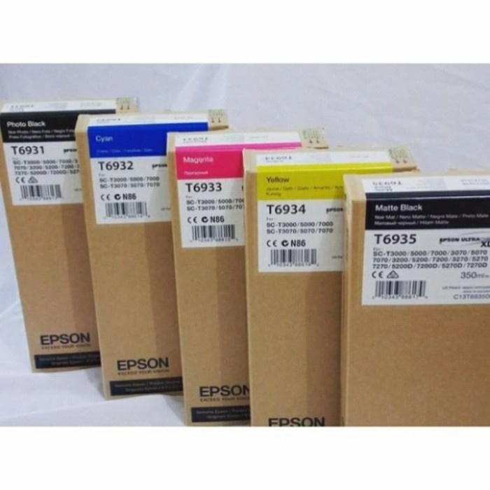 

TINTA EPSON T6931 T6932 T6933 T6934 T6935 ORIGINAL 100% GARANSI