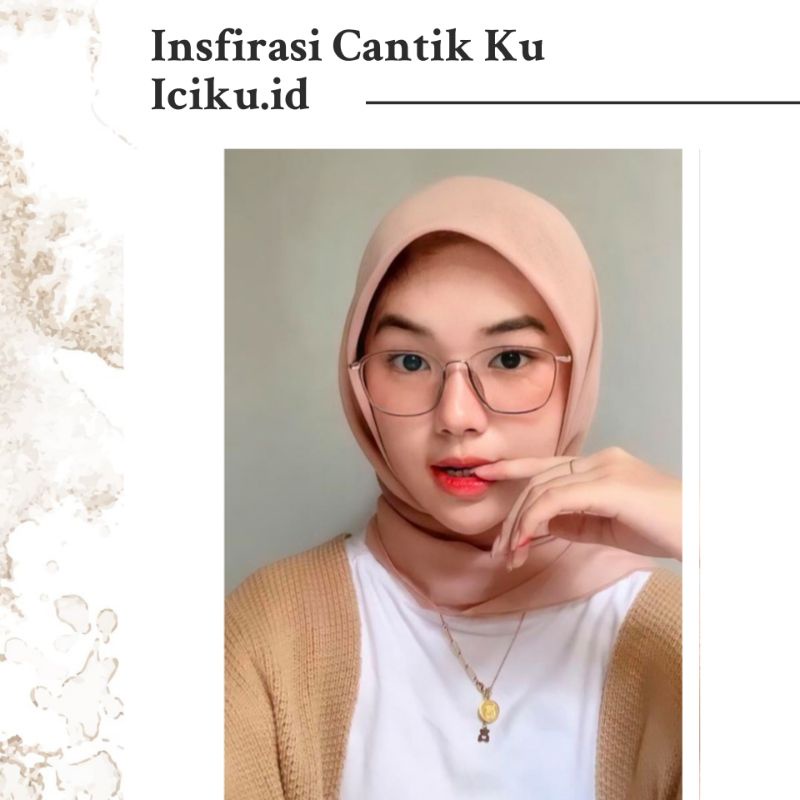 Kalung Wanita Jilbab Model Rantai Premium Aksesoris Liontin Boneka