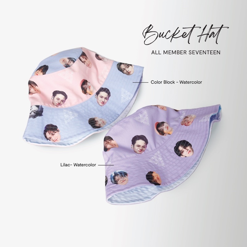 NOTTE - Kpop Reversible Bucket Hat BTS/NCT/Treasure/Blackpink/Seventeen/Exo SC