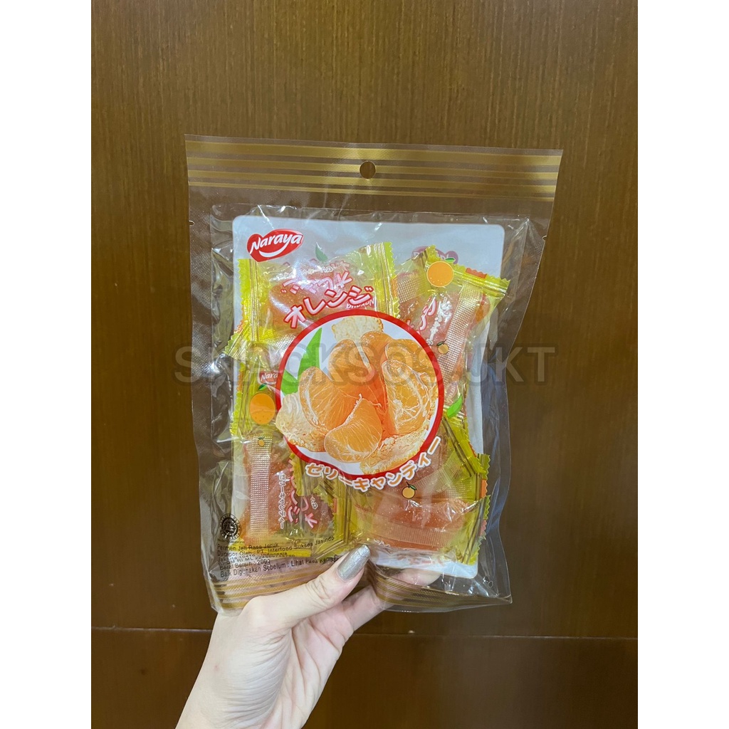 

NARAYA DA JI DA LI / ORANGE JELLY CANDY - JERUK JELI 200GR