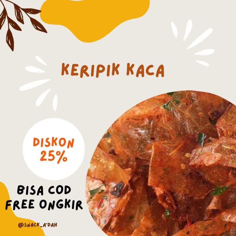 

Keripik Kaca Pedas Renyah Enak Murah