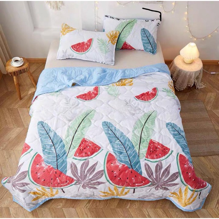 Selimut Bedcover Korean New Design Ukuran 200x230 Motif Aesthetic