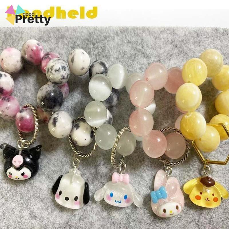 Gelang Sanrio Manik-manik Kartun Lucu Korea Gaya Akseoris Fashion - PD