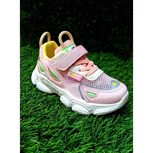 Sepatu anak Casual Sneaker BSTAR Non LED Korea Style Fashion Anak