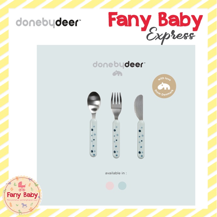 DONE BY DEER CUTLERY SET DREAMY DOTS