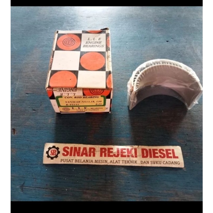 CPM Crank Pin Metal / Metal Jalan Yanmar TS155 Oversize 0.25 0,25