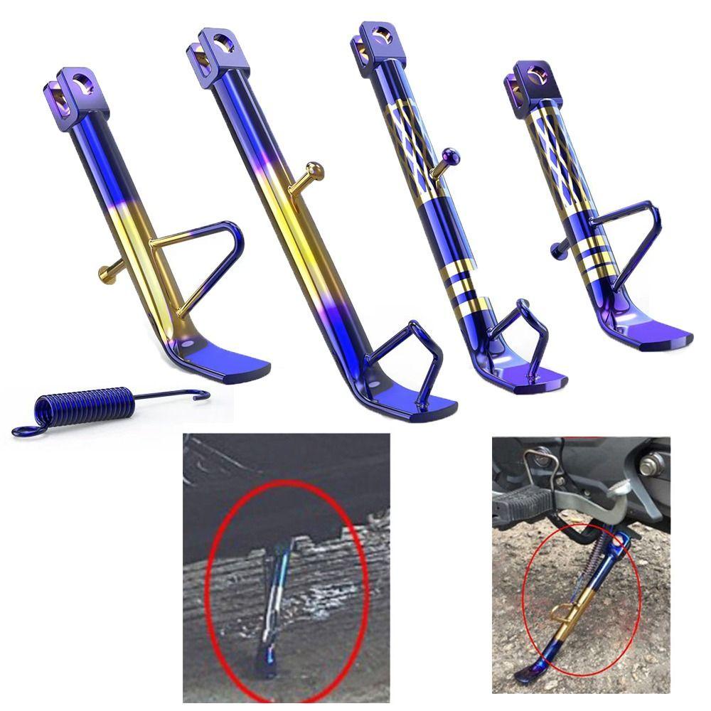 Preva Motor Kickstand Aksesoris Modifikasi Universal Side Stand Rak Parkir