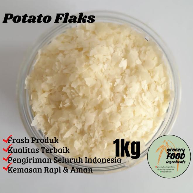 

Potato Flakes - 1Kg / Mashed Potato Flakes / Tepung Kentang Premium