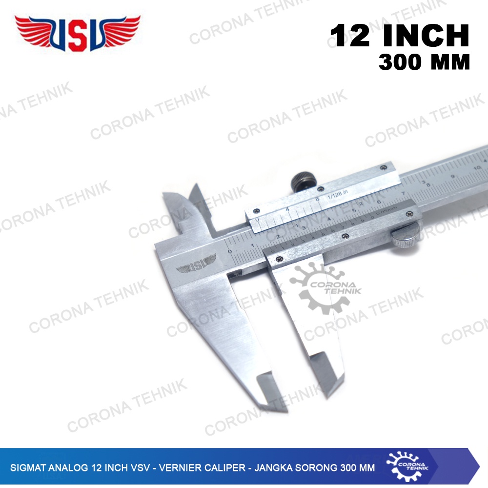 Jangka Sorong 300 mm - Sigmat Analog 12 Inch VSV - Vernier Caliper