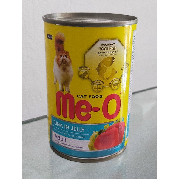 Meo Kaleng Tuna In Jelly 400gr Makanan Basah Kucing