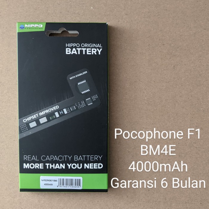 BATERAI POCOPHONE F1 HIPPO [BM4E]