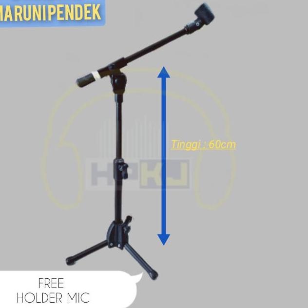 Paling Laris STAND MIC MARUNI stand mic pendek maruni