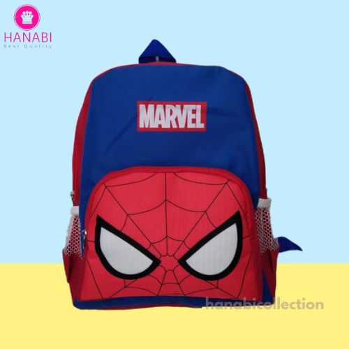 HANABI-tas ransel anak MARVEL tas sekolah tas paud tas tk tas anak laki-laki